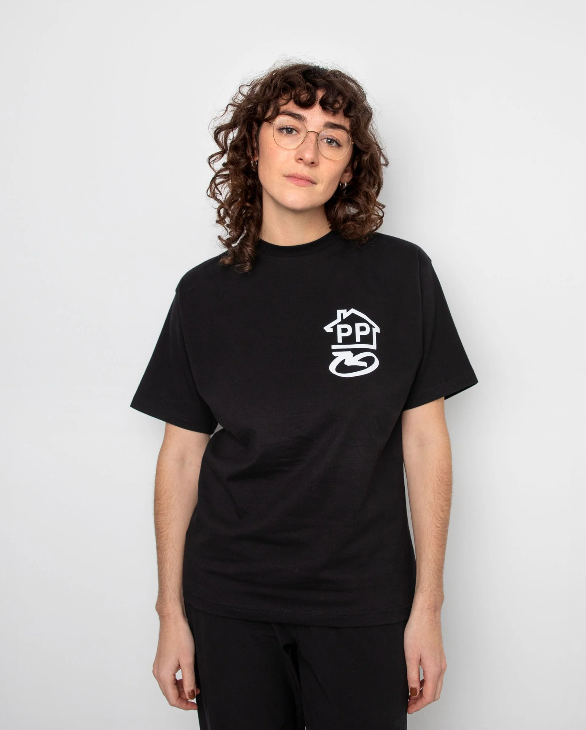 P.P. LOGISTIK T-SHIRT / ANTHRACITE BLACK - Image 3