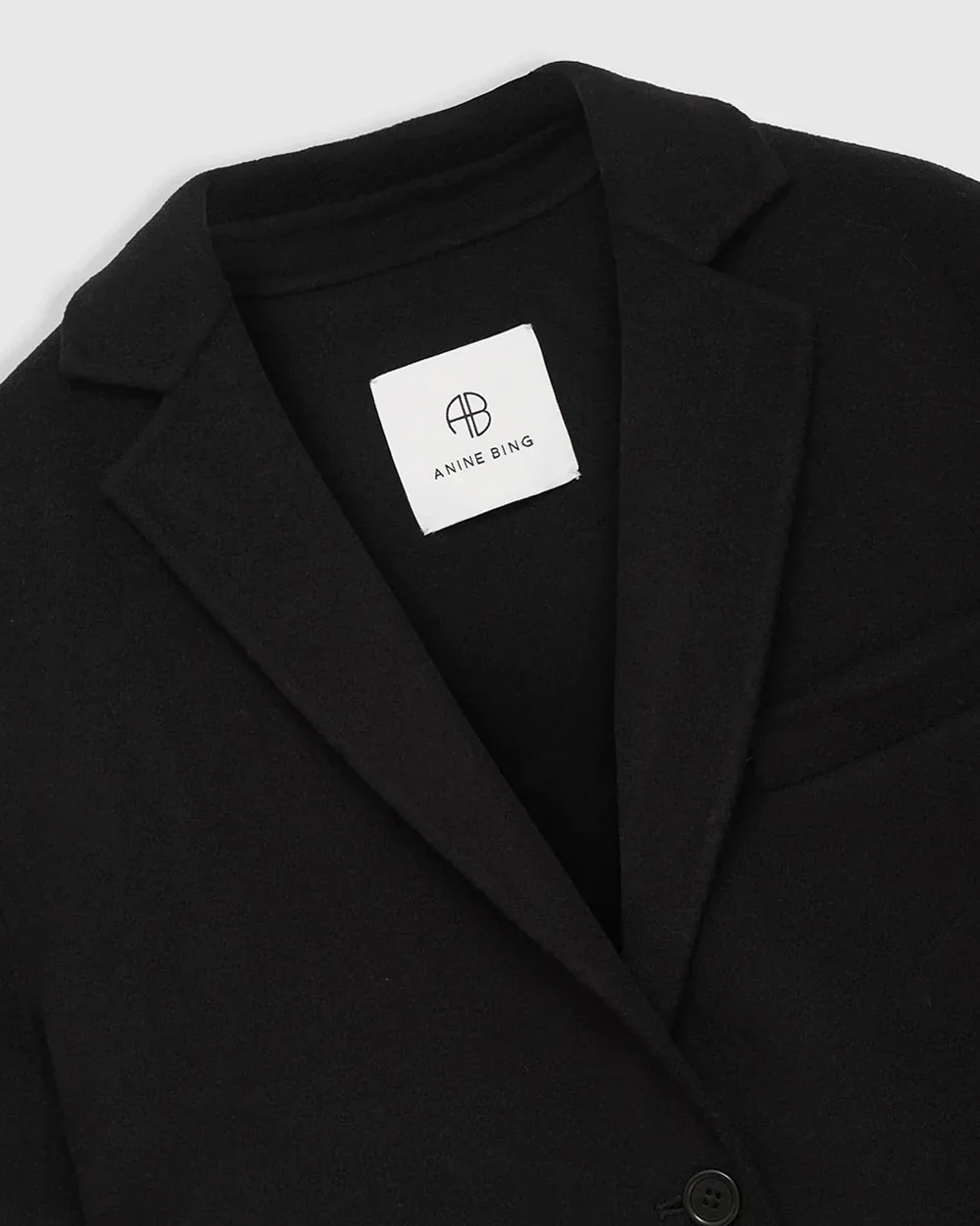 QUINN BLAZER / BLACK CASHMERE BLEND - Image 4