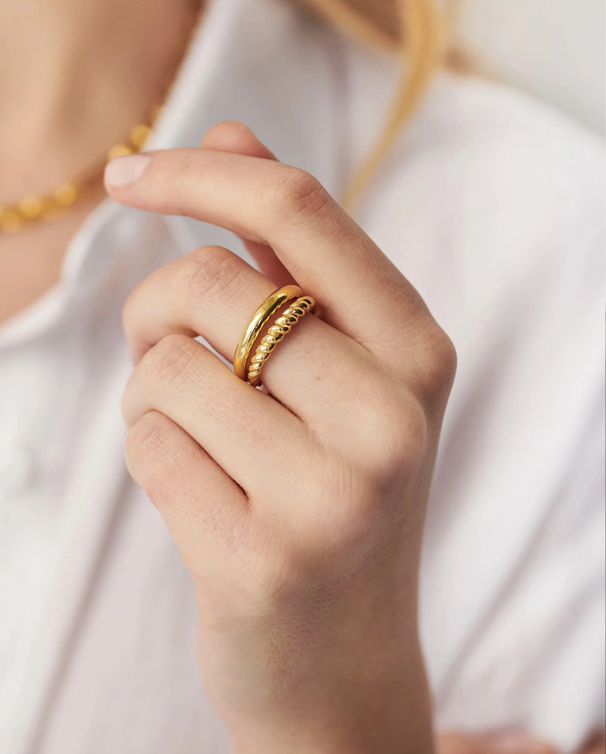 RADIAL RING / GOLD - Image 4