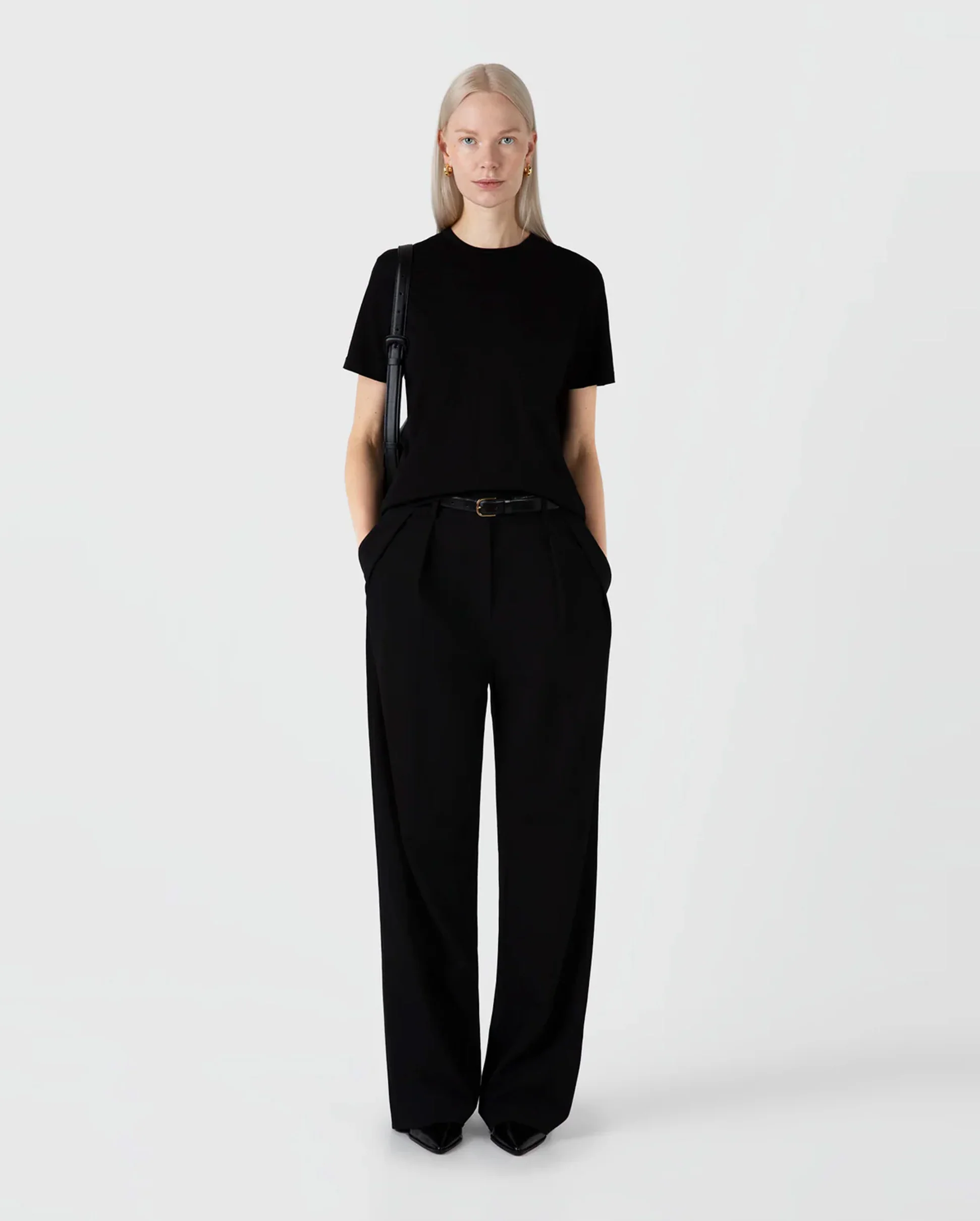 RELAXED T-SHIRT / BLACK - Image 2