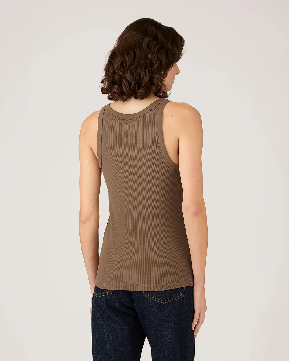RIB VEST / DARK CEDAR - Image 4