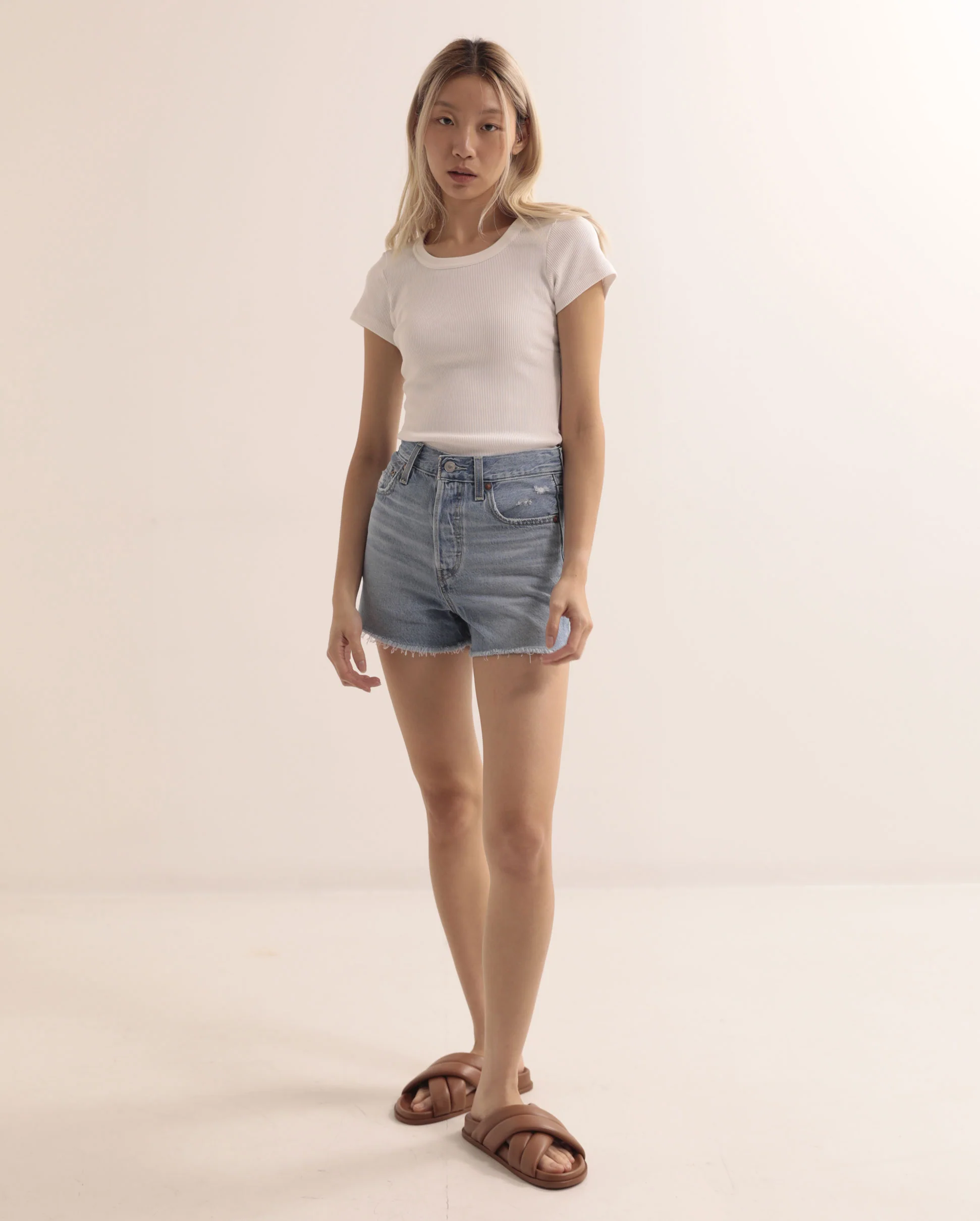 RIBCAGE SHORT / BERNAL FROST - Image 2