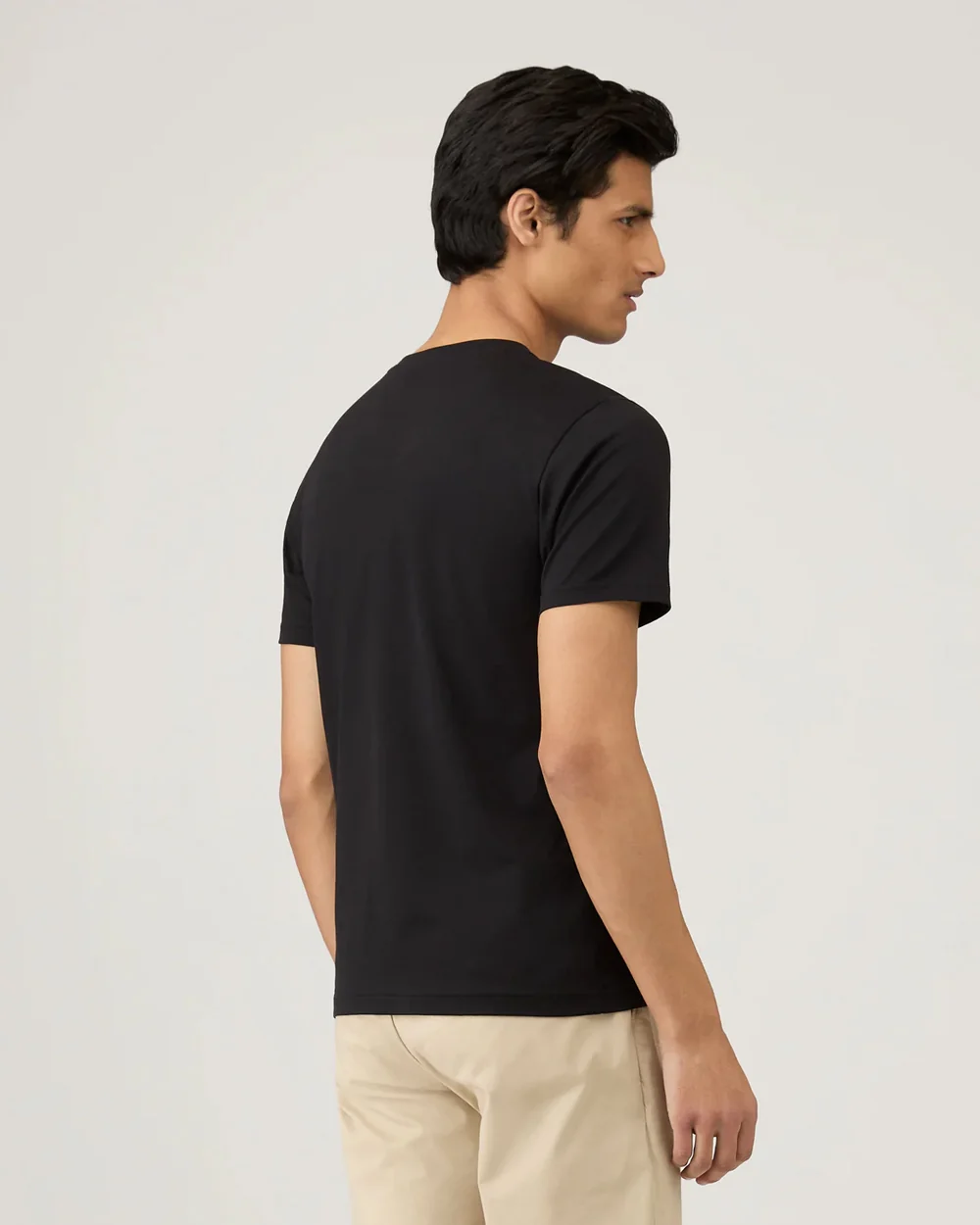 RIVIERA MIDWEIGHT T-SHIRT / BLACK - Image 3