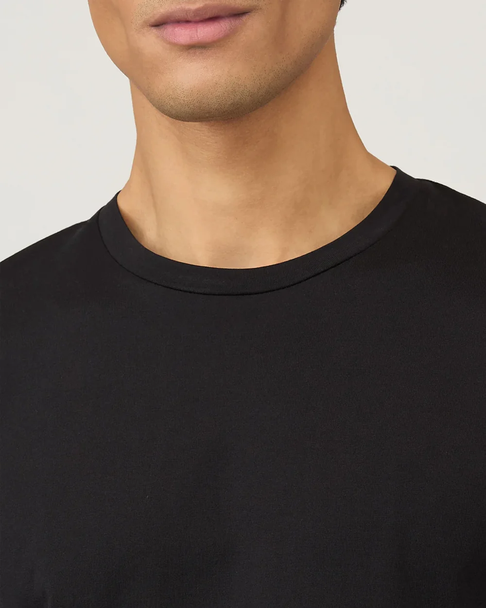 RIVIERA MIDWEIGHT T-SHIRT / BLACK - Image 4