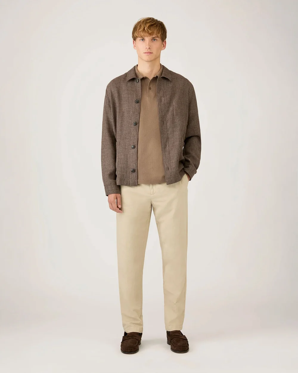 RIVIERA POLO SHIRT / DARK CEDAR - Image 2