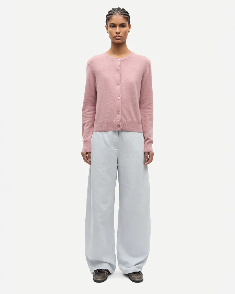 SABOSTON CARDIGAN 6304 / ORCHID HAZE MEL. - Image 4