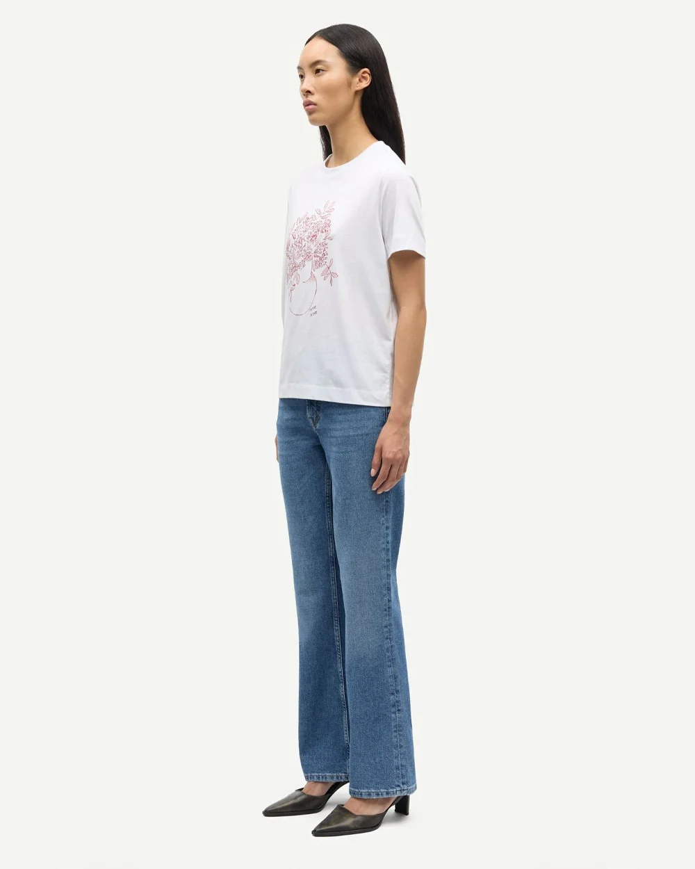 SACAMINO SS T-SHIRT 15276 / EARTH HOLLY BERRIES - Image 4