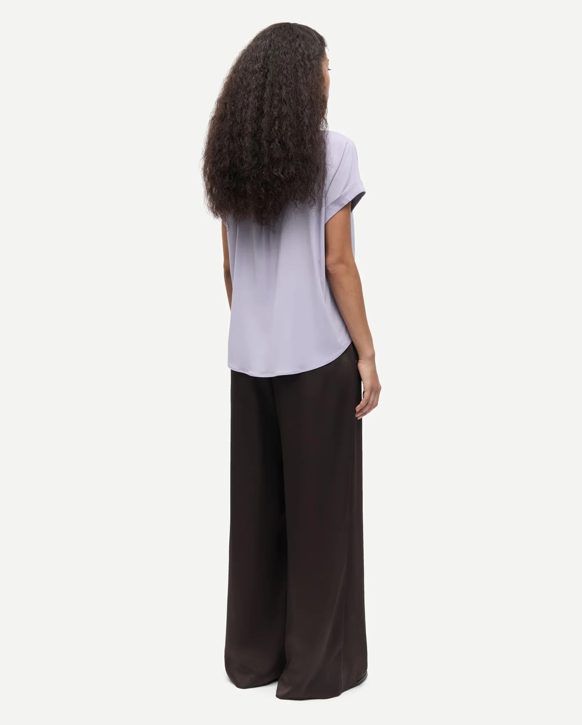 SAHELENA TROUSERS 12959 / BLACK COFFEE - Image 5