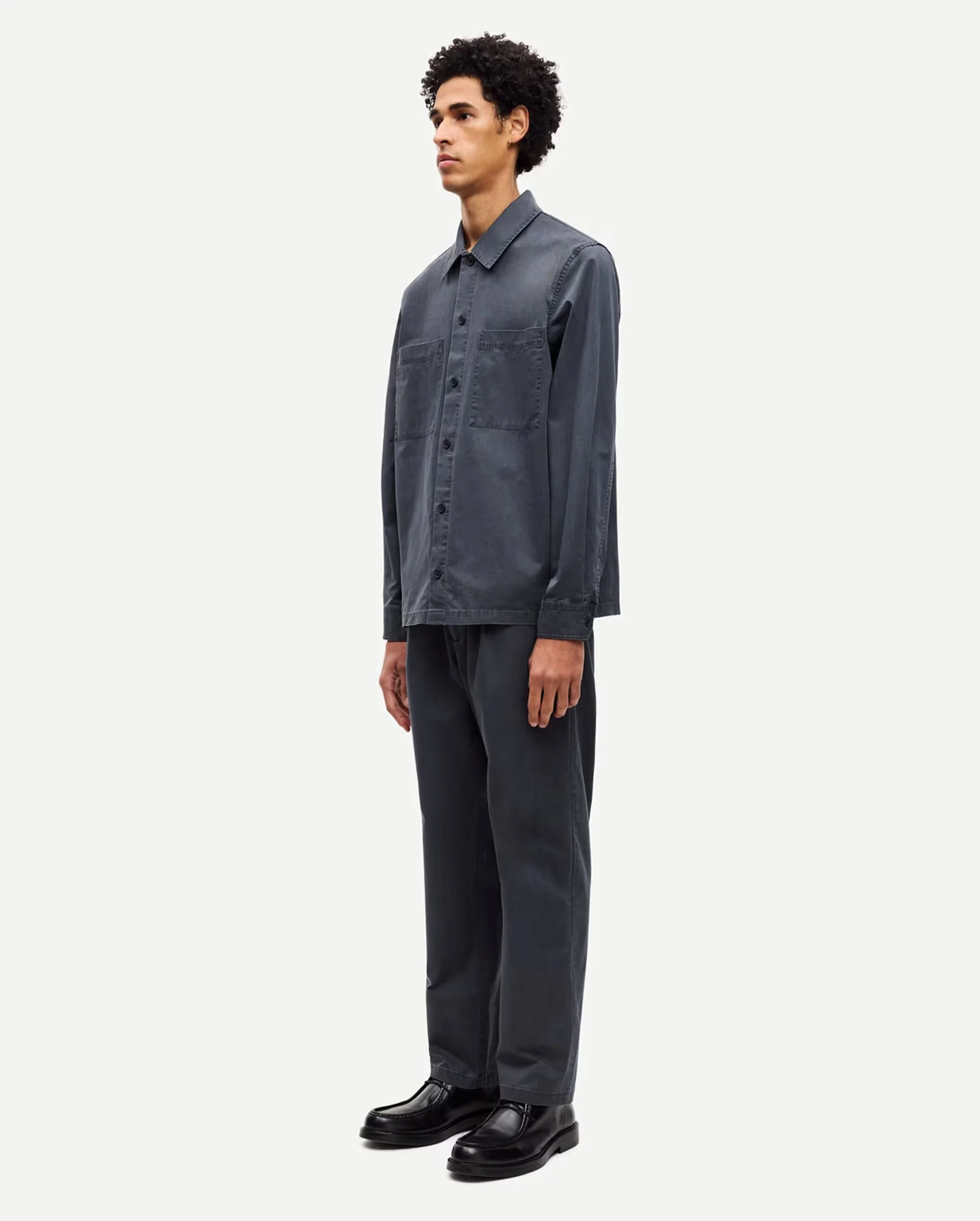 SATAKA JO OVERSHIRT 15717 / BLACK - Image 4