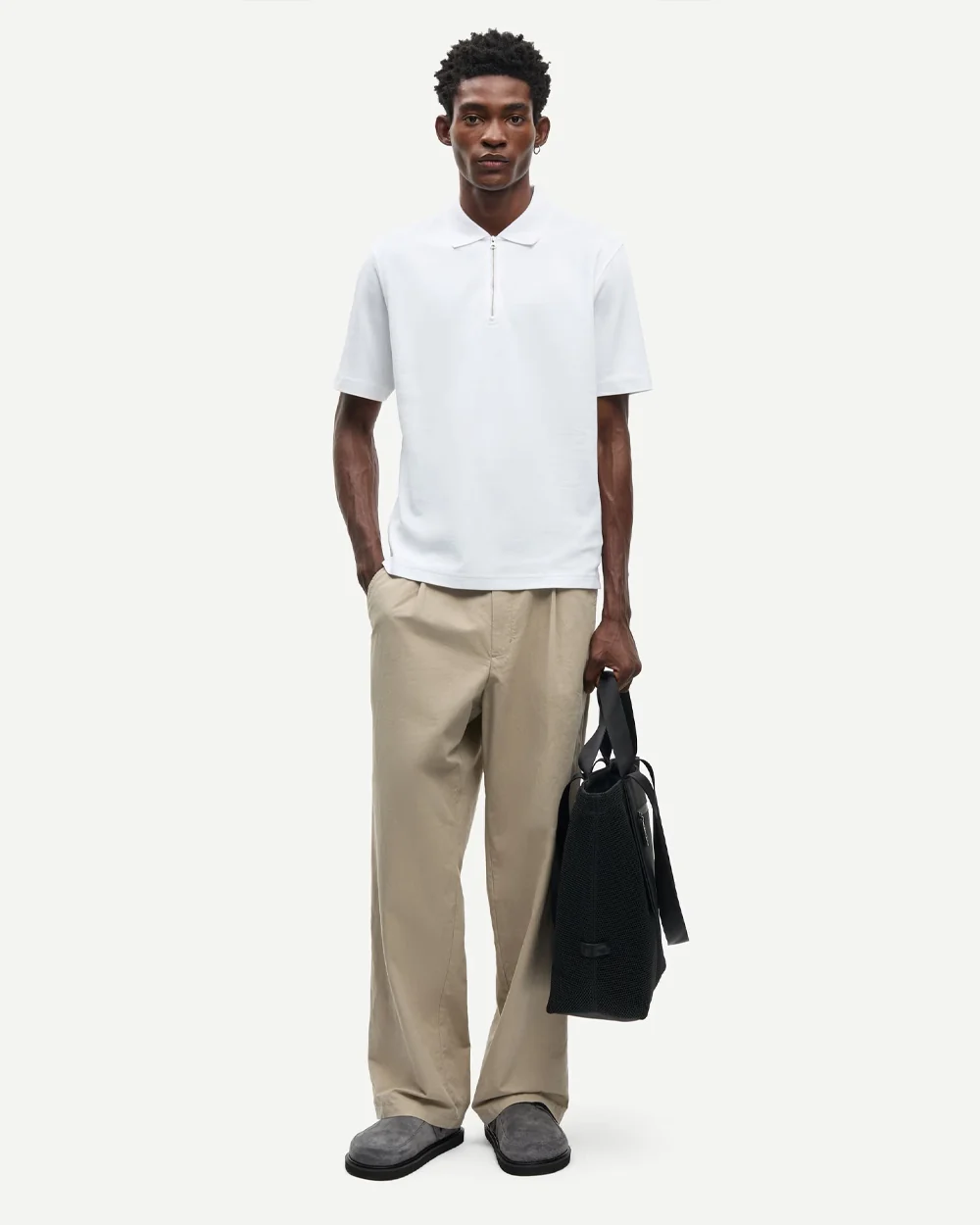 SAVALENTIN TROUSERS 16068 / ALUMINIUM - Image 2
