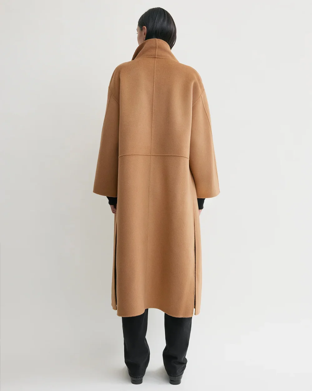 SIGNATURE WOOL CASHMERE COAT / CAMEL - Image 3