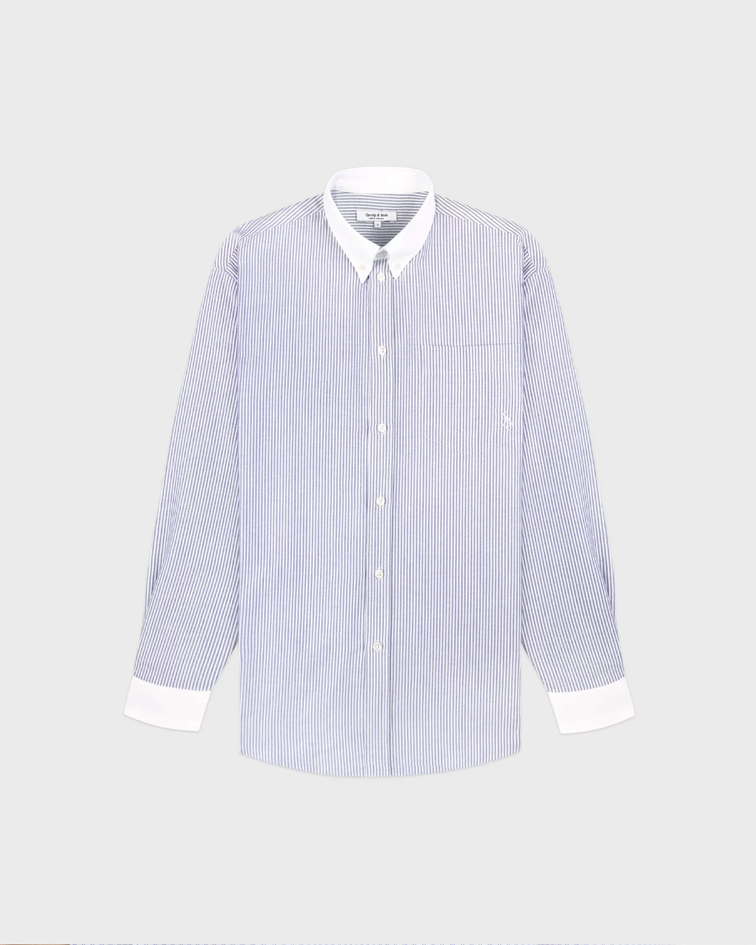 SRC OXFORD SHIRT / NAVY STRIPE - Image 4