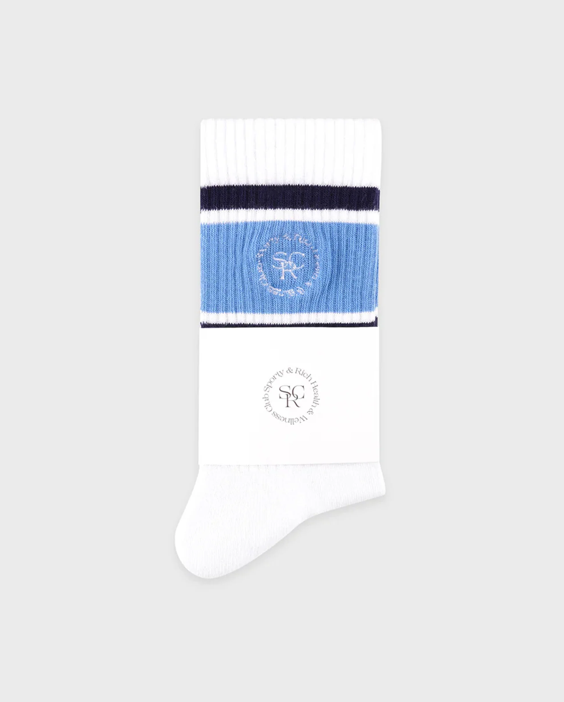 SRHWC ROLLER SOCKS / WHITE JUNIPER NAVY - Image 2