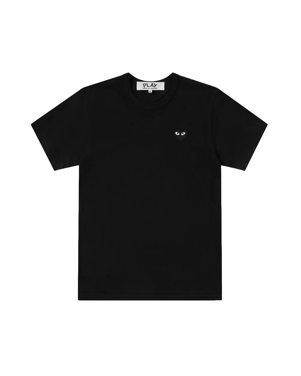 T064 UNISEX BLACK HEART T-SHIRT / BLACK