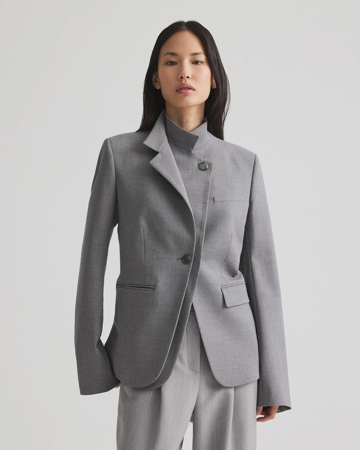 THE DOUBLE TAKE / MEDIUM HEATHER GREY
