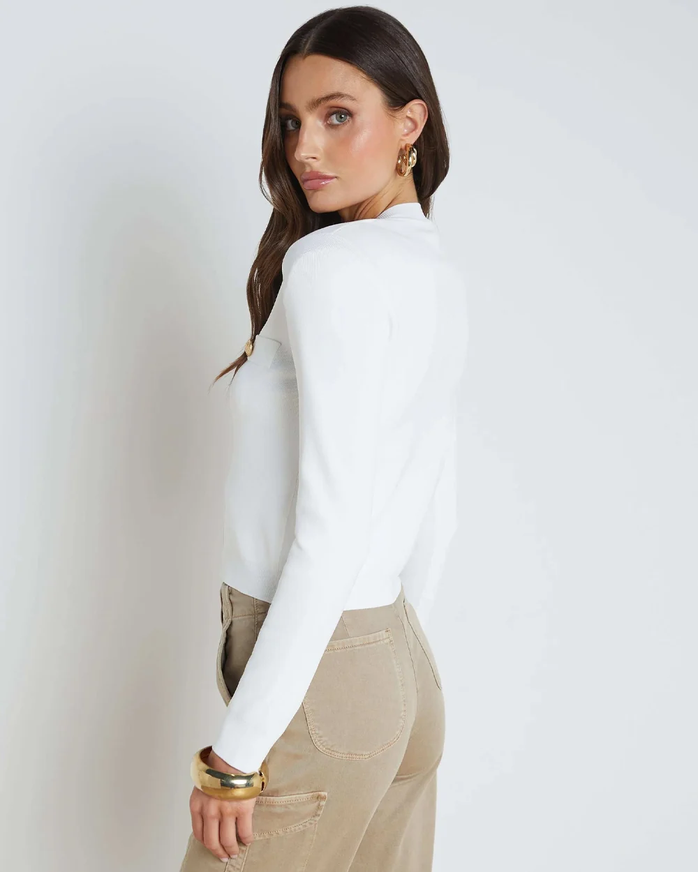 TOULOUSE CARDIGAN / IVORY - Image 4