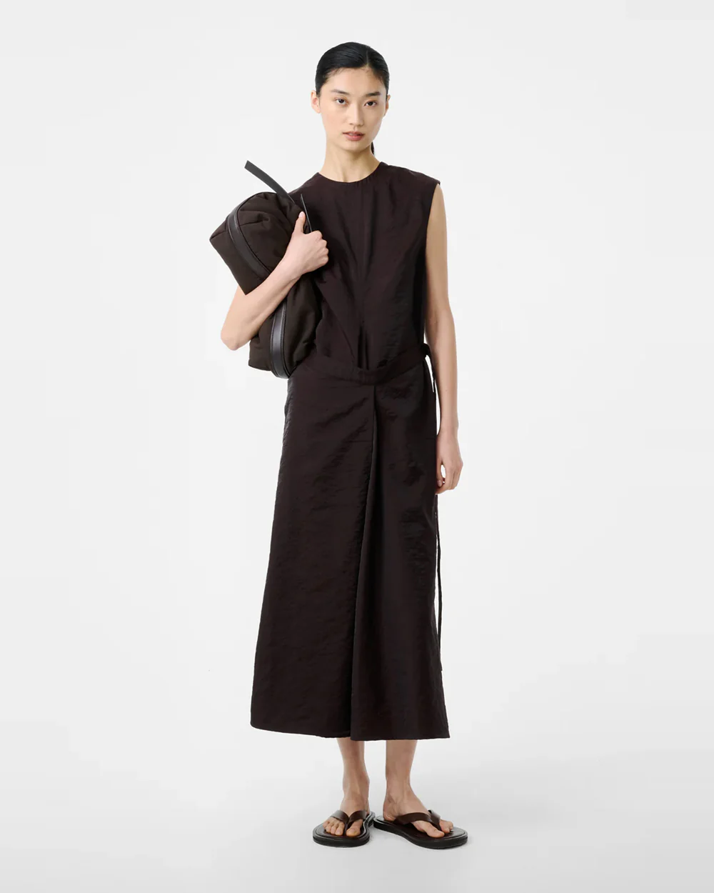 VERVE DRESS / COCOA