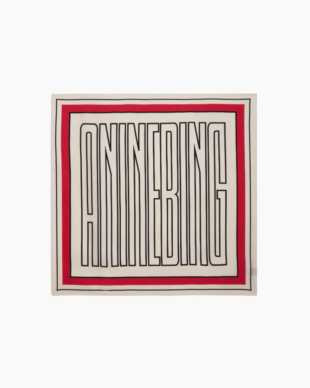 YORK SCARF ANINE BING / TANGO RED